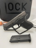New Glock G42 380 FXD 5.5LB 2 6rd Mags