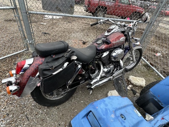 2001 Honda Shadow Motorcycle Tow# 4948