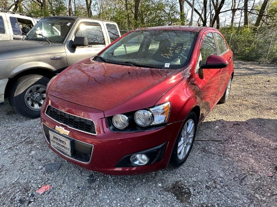 2012 Chevrolet Sonic Tow# 6712