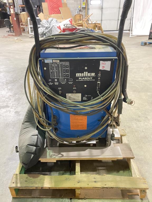 Miller Plazcut DC Plasma Cutting System | Proxibid