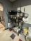 Tall Metro Style Wire Shelf Unit on Casters