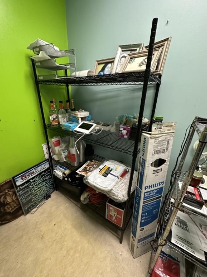 Metro Style Wire Rack Shelf Unit