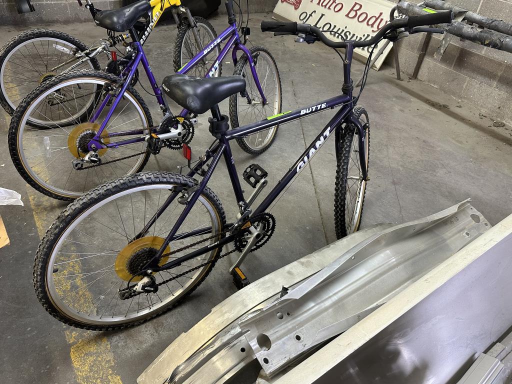 Giant Butte Mountain Bike Dark Purple Proxibid