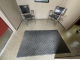 Entryway Floormat and (2) Chairs