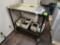 Metro Style Rolling Cart w/ Used Thermal Printers