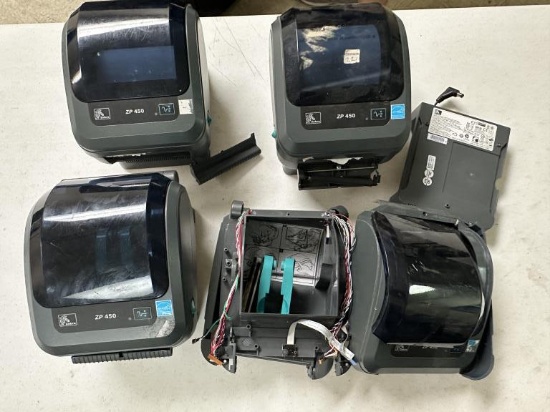 Lot of Zebra Printers