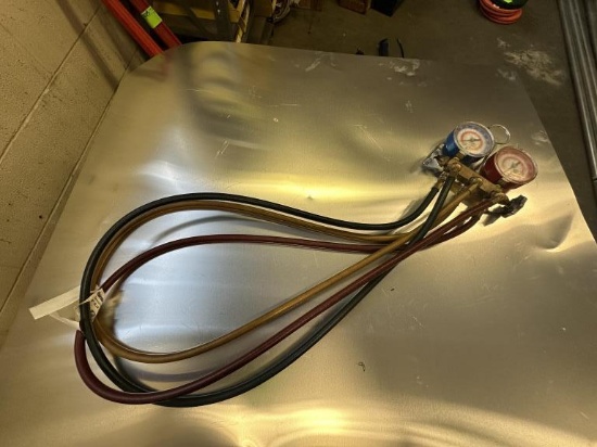 Yellow Jacket AC Manifold Gauges