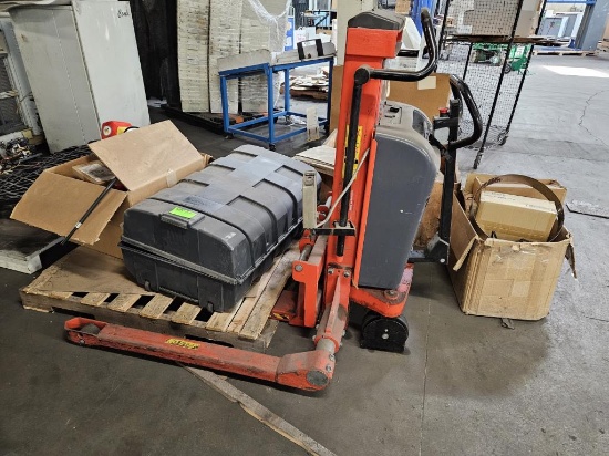 Interthor Trans Positioner  Pallet Jack - No Batte