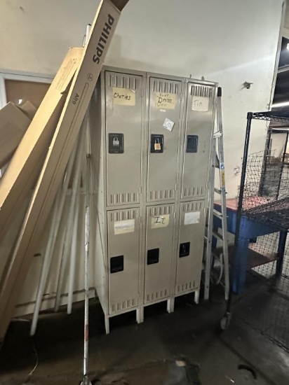 Double Tier School/Employee Lockers