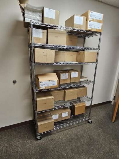 Metro Shelf Rack w/ Casters Measures 6'x4'x2'