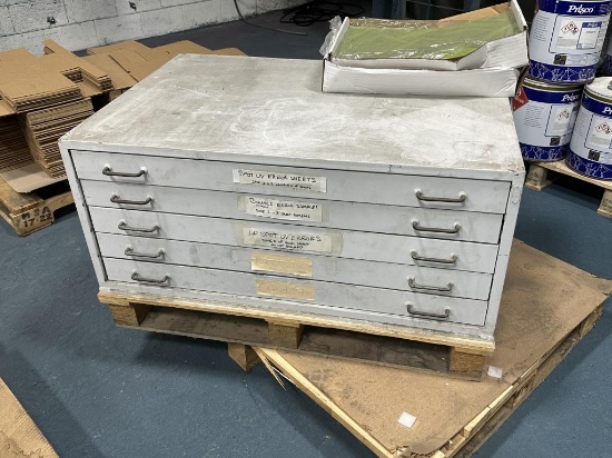 Blueprint/Large Stock Storage Cabinet for Sample S