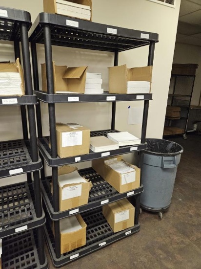 Heavy-Duty Plastic Shelf Organizers 6ft Tall