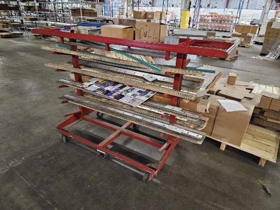 Horizontal Supplies Storage Carts - No Contents