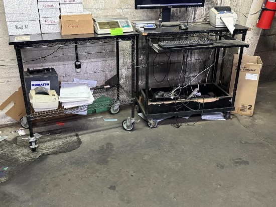 Metro Style Cart on Casters - 2 (No Contents)