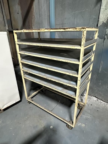 Large Paper Stock Cart