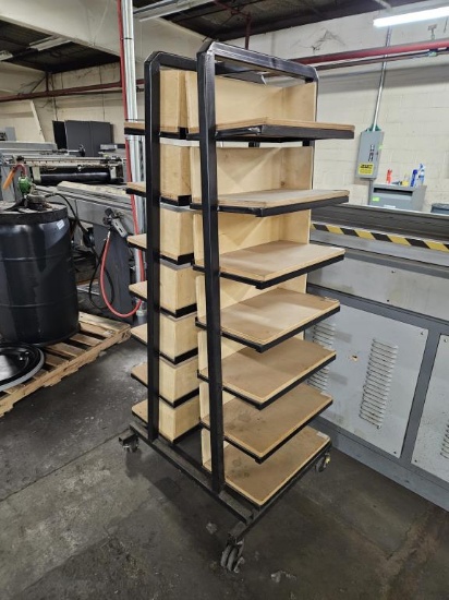 Tall Horizontal Shelf Storage Rack