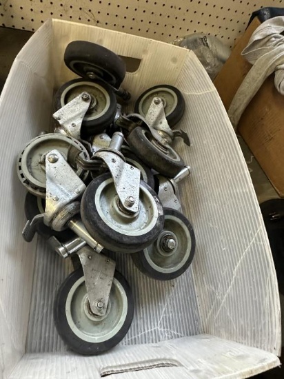Lot of Caster Wheels