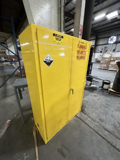Justrite Flammable Materials Cabinet - 65"x43"x18"
