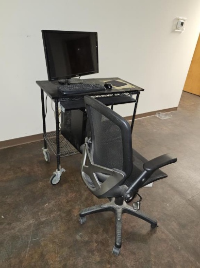 Metro Rolling Computer Work Station