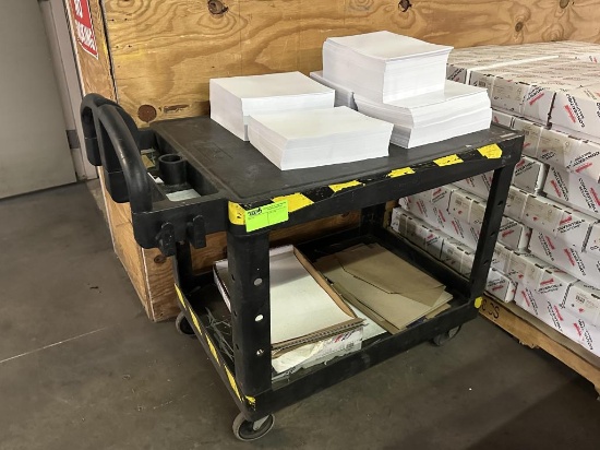 Rubbermaid Ergonomic Heavy-Duty Utility Push Carts