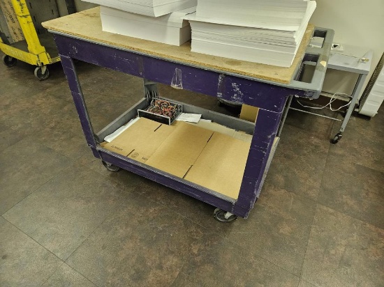 Heavy Duty Utility Cart - No Contents