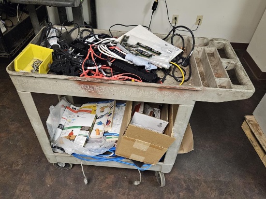 Utility Cart + Contents