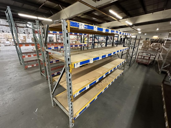 Pallet Racking w/Compressed Wood Decking Measures