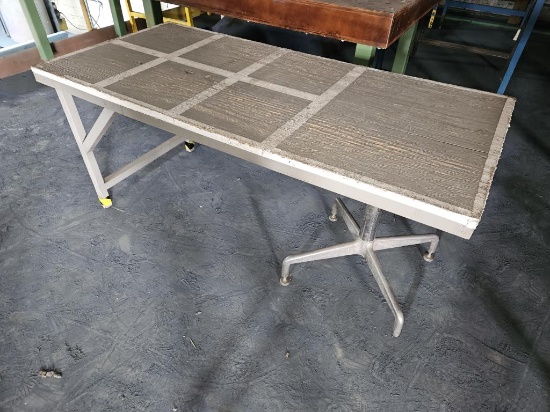 Work Table Measures 64"x29"x29"