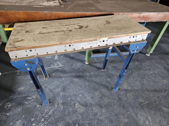 Roller Conveyor Converted into Table