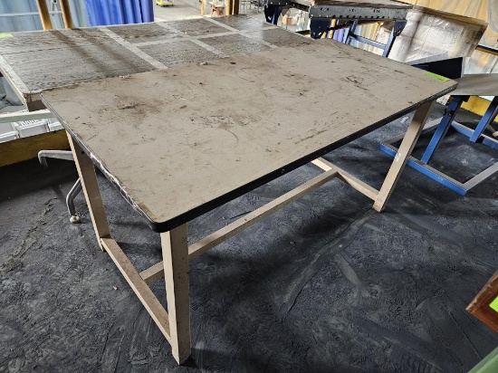 Work Table Measures 60"x30"x30"
