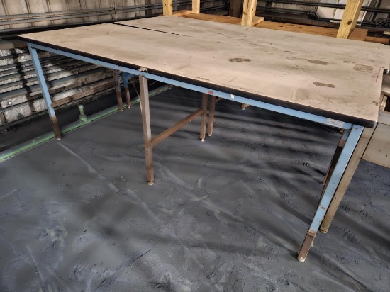 Large Work Table Measures 8'x3'x3'