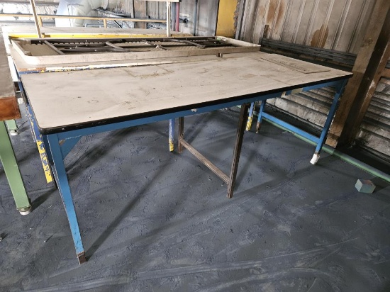 Large Work Table Measures 8'x3'x3'