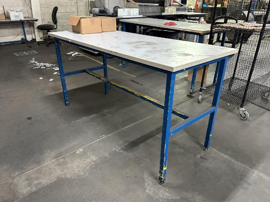 Heavy Duty 6x2-1/2 Work Table