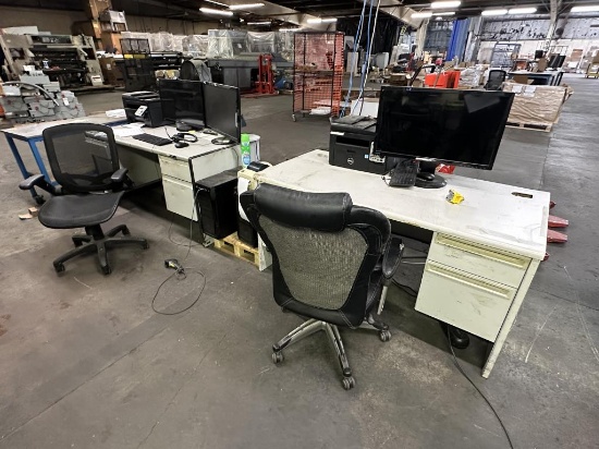 Desks & Chairs - 2 (No Contents)