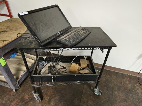 Rolling Computer Work Station