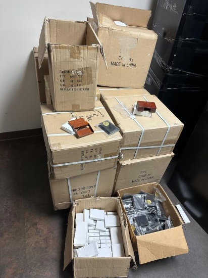 Pallet of Business Card Holders - 3 Styles