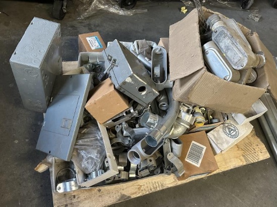 Pallet of Electronic Fittings - New & Used