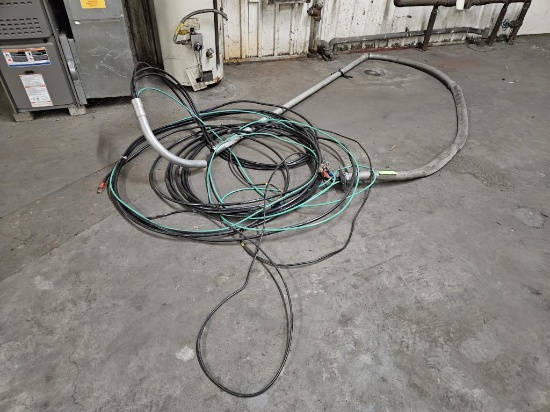 Heavy 2/0 Copper Cable & Conduit (3+ Grounding)