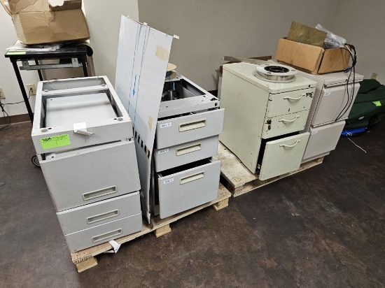 Filing Cabinets for Under Desk + Contents