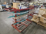 Horizontal Supplies Storage Carts - No Contents
