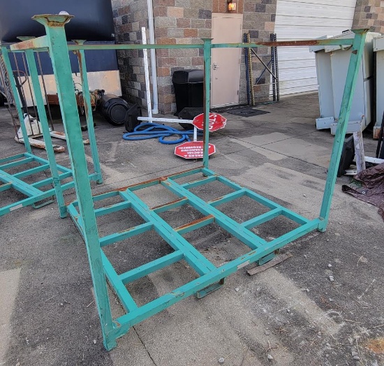Large Portable Green Stack Rack