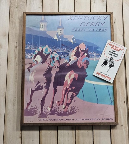 Kentucky Derby Festival 1984 Poster + Promo
