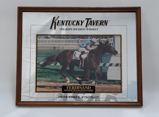 Kentucky Tavern Derby 112 "Ferdinand" Bar Mirror