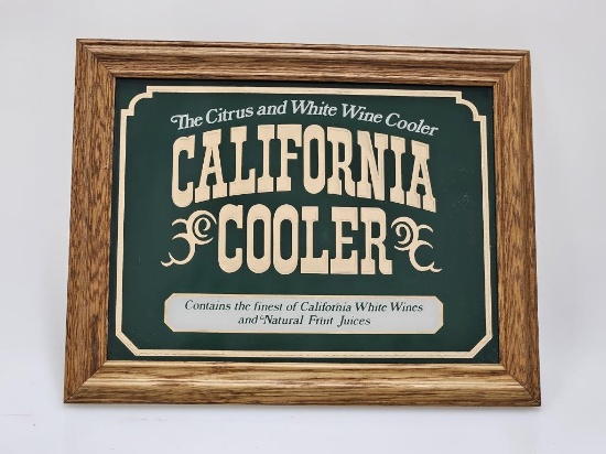 California Cooler "Citrus & White Wine" Bar Mirror