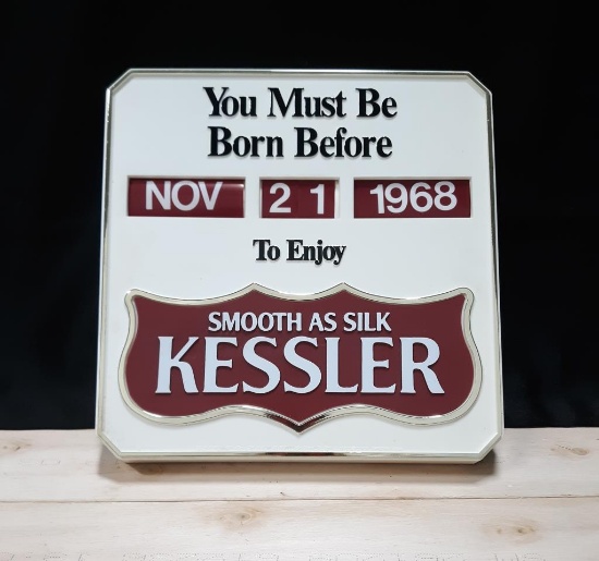 Kessler Vintage "Born Before {Date}" Bar Sign