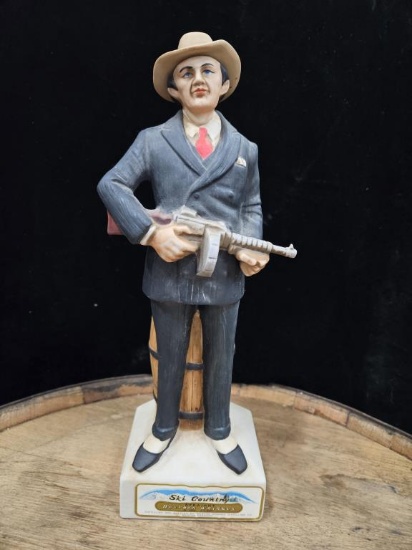 Ski Country Whiskey 1974 " Clyde Barrow" Decanter