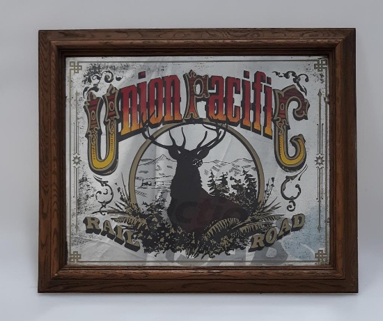 Union Pacific Railroad "Large Buck" Drawing Mirror
