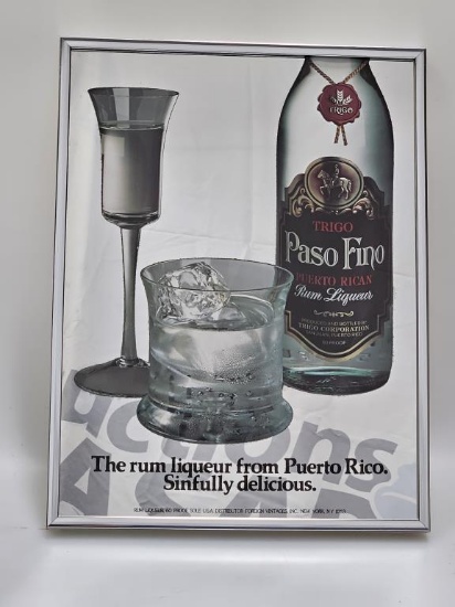 Paso Fino Rum Liquer "Sinfully Delicious" Mirror