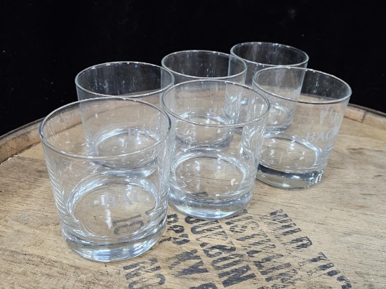 Bacardi Rum Rocks Glasses (6)