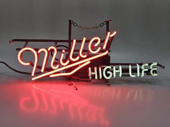 Miller High Life Neon Sign - Works